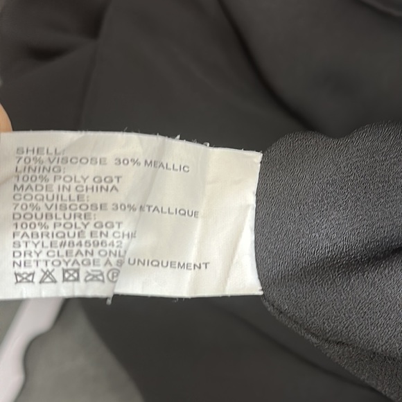 Shoshanna Midnight Dress Size 4 Floral Maxi Asymmetrical - Picture 9 of 10